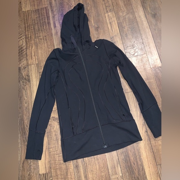 Lululemon stride 2  Jacket athletic zip black casual yoga spring active casual - Picture 5 of 11